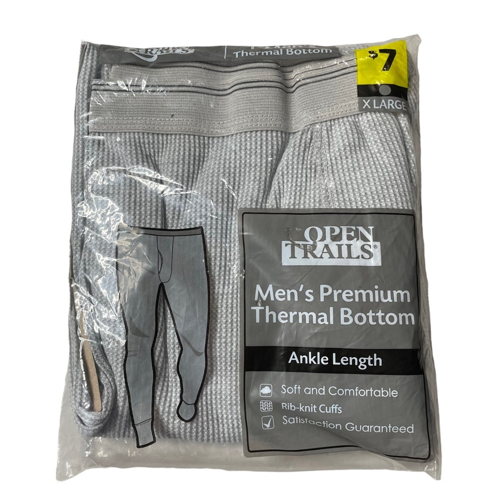 - Open Trail Men’s thermal bottom size XLARGE